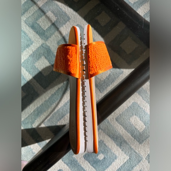 JCrew sequin sandals size 8, new without tags/box - Picture 2 of 3